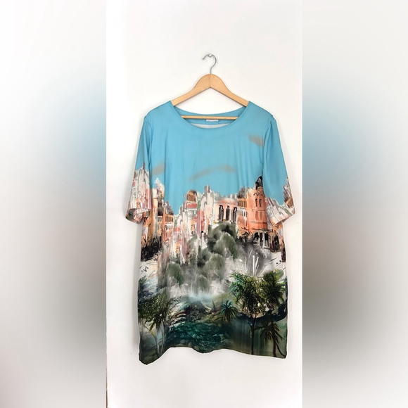 Riani art picture Loose Bodied
Building print view Printed Dress multicolour - Picture 8 of 8